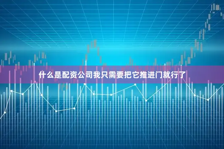 什么是配资公司我只需要把它推进门就行了
